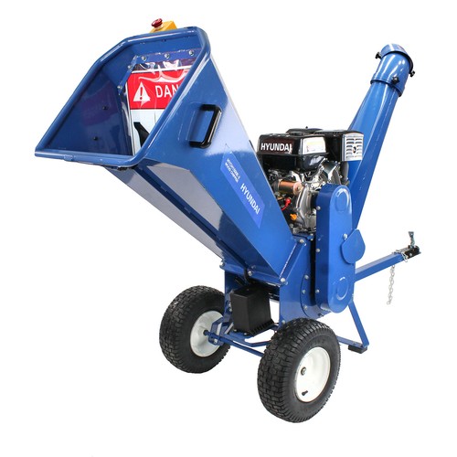 Petrol wood chipper 14hp - wood, 100mm