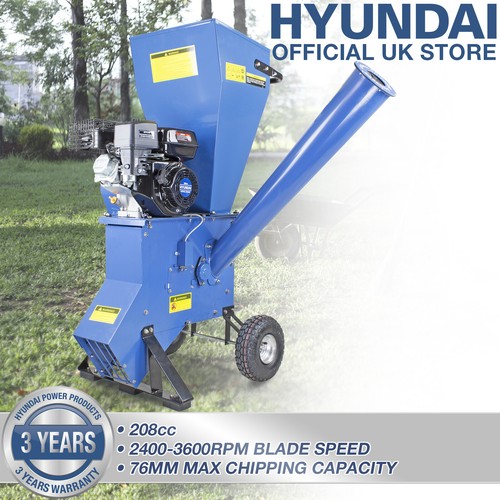 Petrol wood chipper - petrol, 208cc